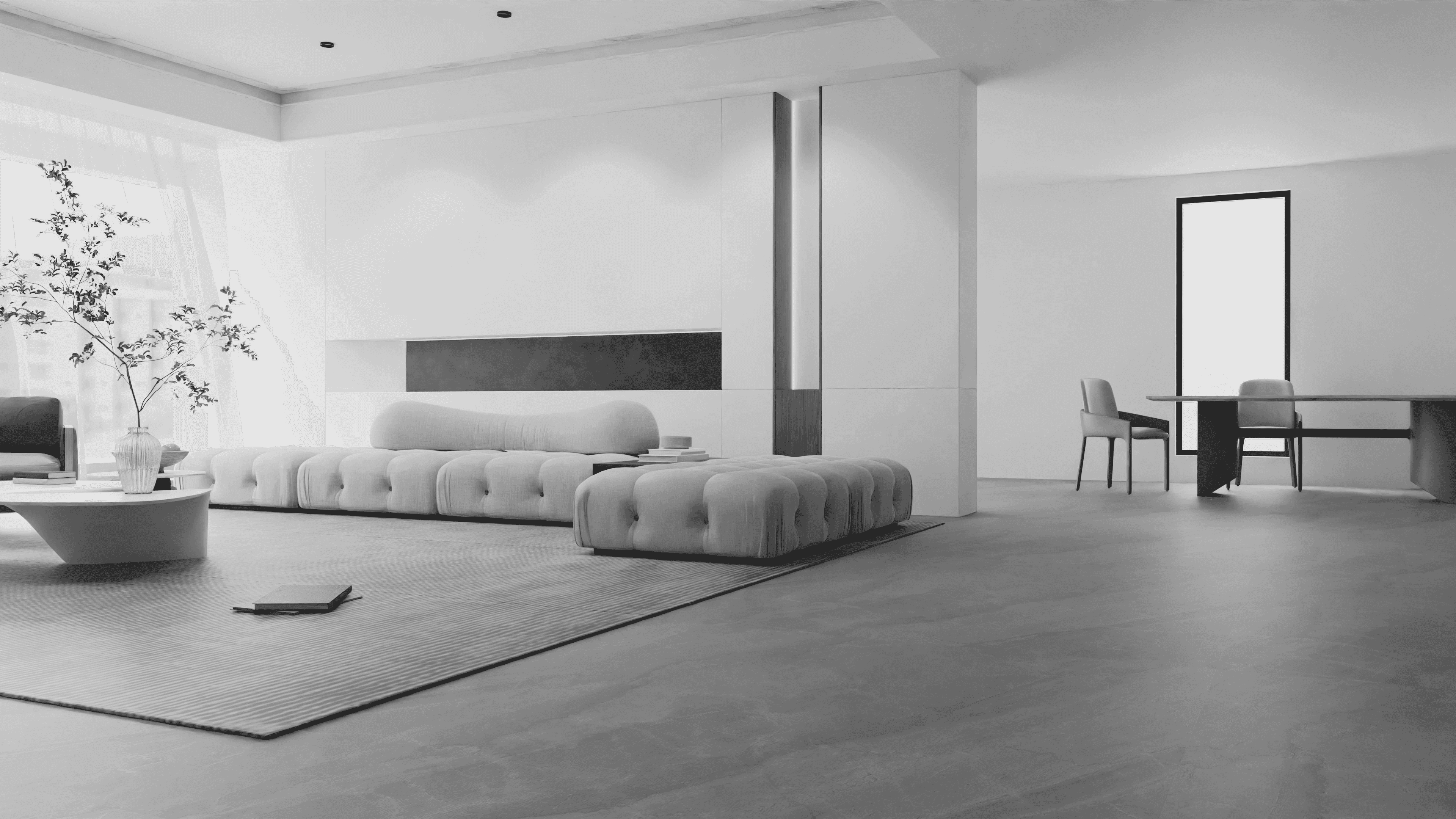 Caché Interiores: a furnished living room